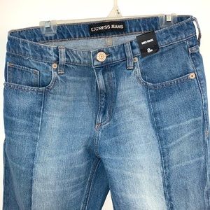 Express Jeans, Two Tone Denim, 8R